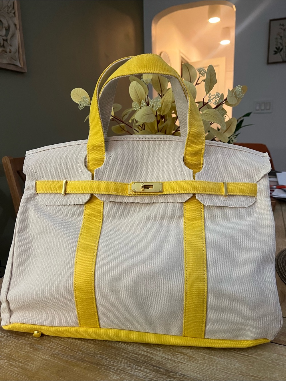 The Viral Boatkin Bag in Sunshine Yellow